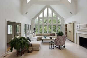 Window orientation for ducted air conditioning installation